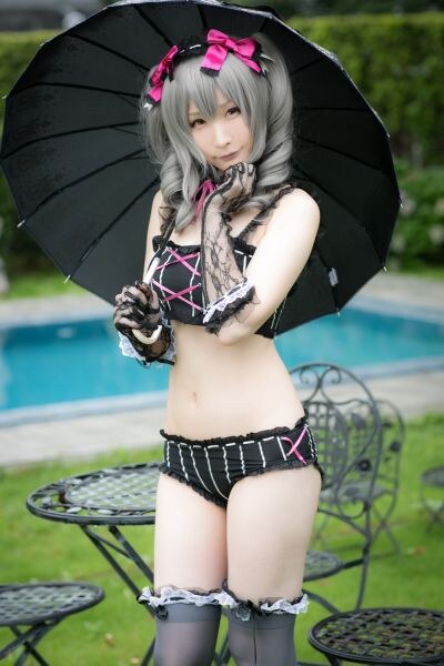 Ranko Kanzaki Lingerie Cosplay Full Gallery