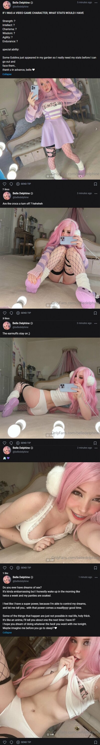 Belle Delphine Post #153